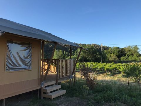 Vodatent Flower Camping de L'Olivigne - Aude - Image N°7