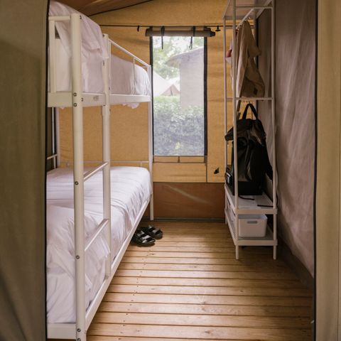 CANVAS AND WOOD TENT 2 people - Cottage Family Tent