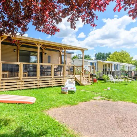 MOBILE HOME 6 people - Ultimate Plus | 3 Bedrooms | 6 Pers | Terrace Lounge | 2 bathrooms | Air conditioning | TV