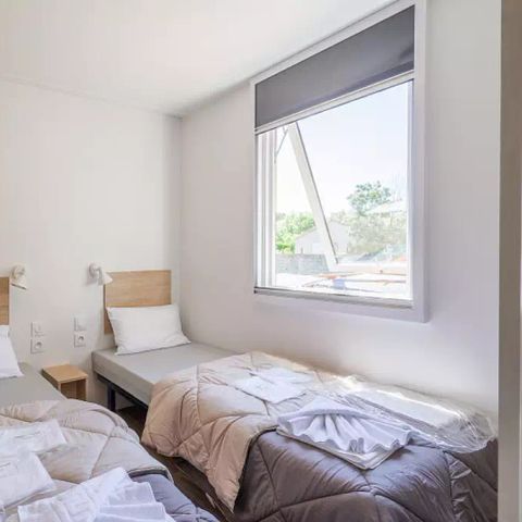 MOBILE HOME 6 people - Ultimate Plus | 3 Bedrooms | 6 Pers | Terrace Lounge | 2 bathrooms | Air conditioning | TV