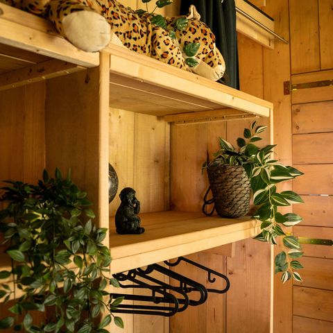 Canvas and wooden tent 4 persons - Lake Lodge incl. sanitary facilities