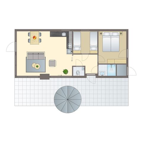 BUNGALOW 4 people - 4B3