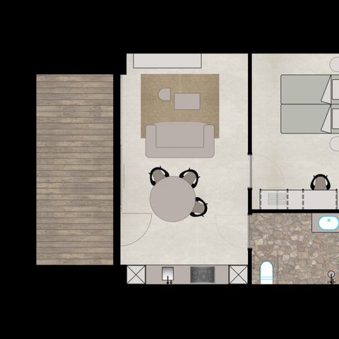 CHALET 2 people - Suite