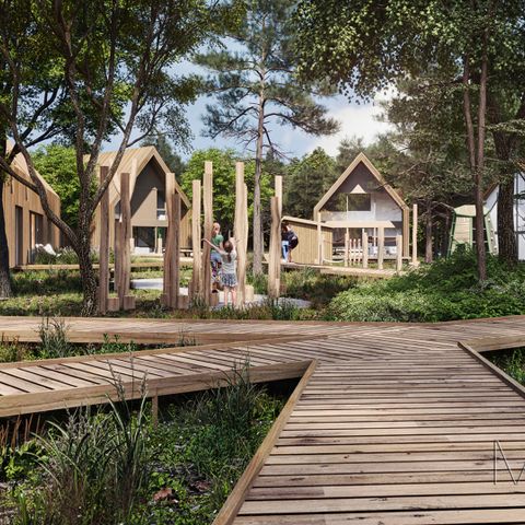 Woodz Lodges  - Camping Belgian Limburg - Image N°2