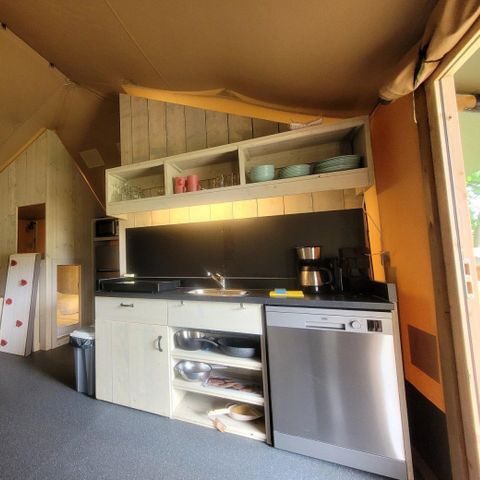 CANVAS AND WOOD TENT 7 people - Aap Safari Tent