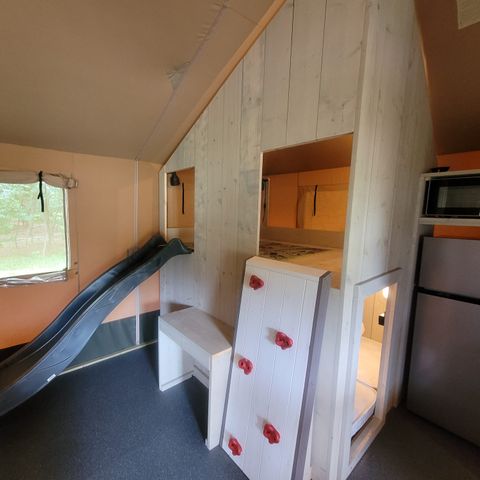 CANVAS AND WOOD TENT 7 people - Aap Safari Tent