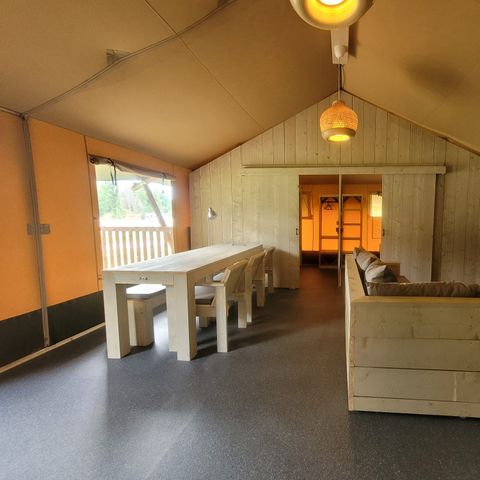 CANVAS AND WOOD TENT 7 people - Aap Safari Tent