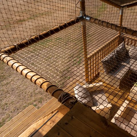 CANVAS AND WOOD TENT 7 people - Glamping tent