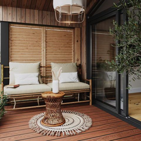 LODGE 6 people - Nature with Panoramic Sauna