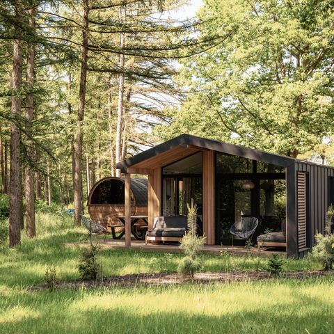 Lodge 6 persons - Nature with Panoramic Sauna