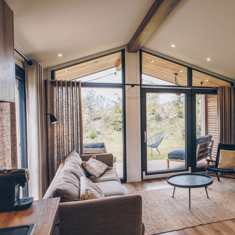 Lodge 6 persons - Nature with Panoramic Sauna