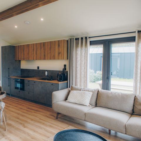 Lodge 6 persons - Nature with Panoramic Sauna