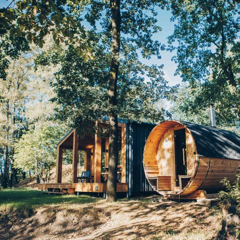 LODGE 4 people - Hill Top Scandi with Sauna