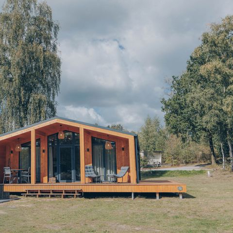 Lodge 4 persons - Beach View Scandi with hot tub