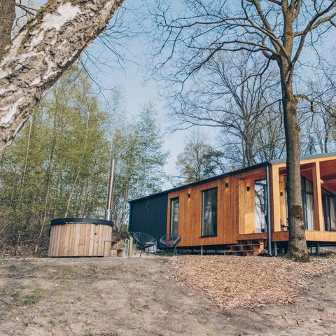 Lodge 5 persons - Hill Side Scandi with hot tub