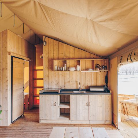 Lodge 6 persons - Glamfield Premium with hot tub