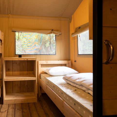 Canvas and wooden tent 5 persons - Dreamer