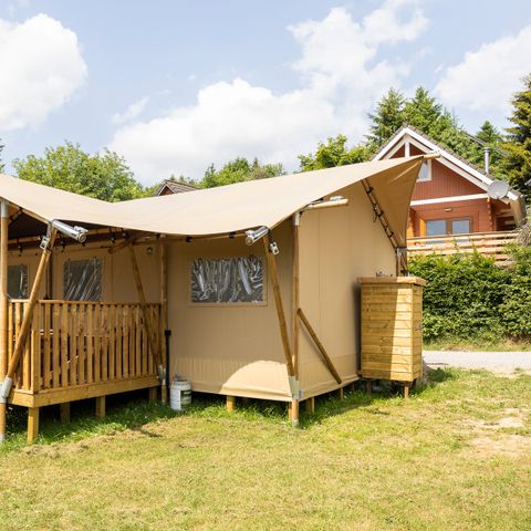 Canvas and wooden tent 7 persons - Dreamer 49