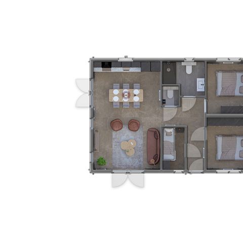 Bungalow 4 persons - Heidehoeve