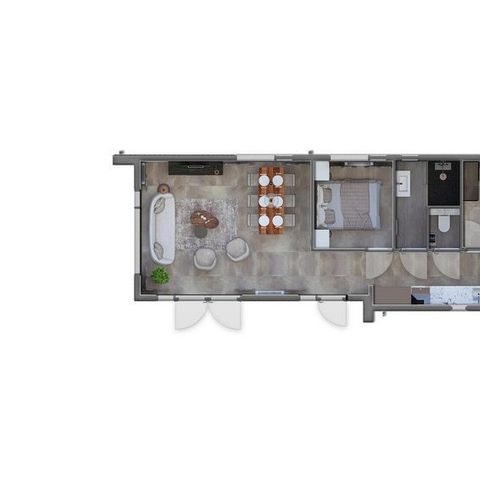 Bungalow 6 persons - Forestvlucht Wellness (Hot tub)