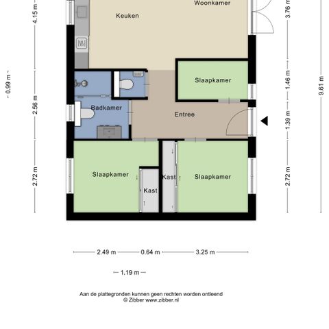 Bungalow 5 persons - Heidehoeve