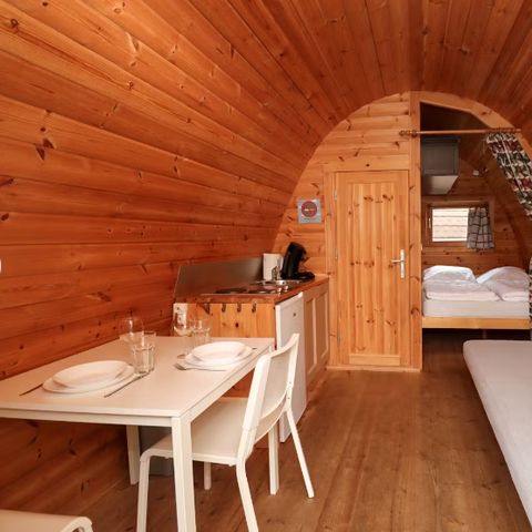 UNUSUAL ACCOMMODATION 3 people - Log cabin XL Pod
