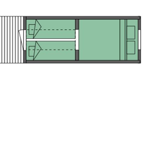 Accommodation 2 persons - Log cabin