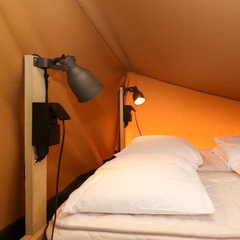 Canvas and wooden tent 6 persons - Ranger Lodge