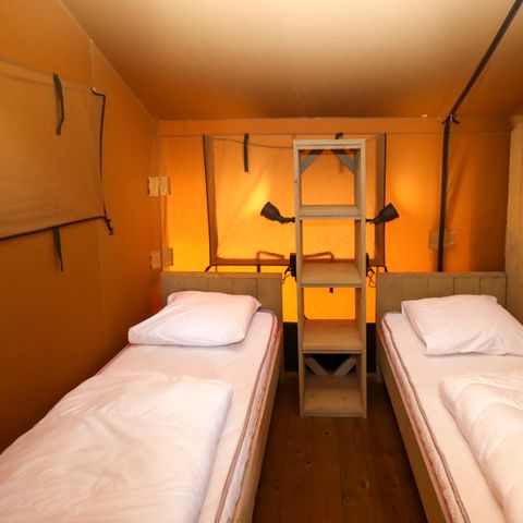 CANVAS AND WOOD TENT 6 people - Ranger Lodge