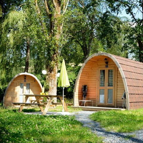 Accommodation 3 persons - Log cabin XL Pod