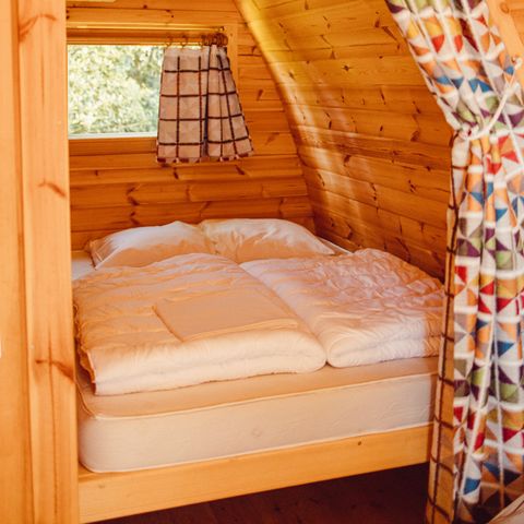 Accommodation 3 persons - Log cabin XL Pod