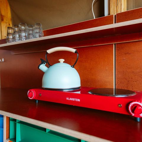 CANVAS AND WOOD TENT 4 people - Wrap around tent