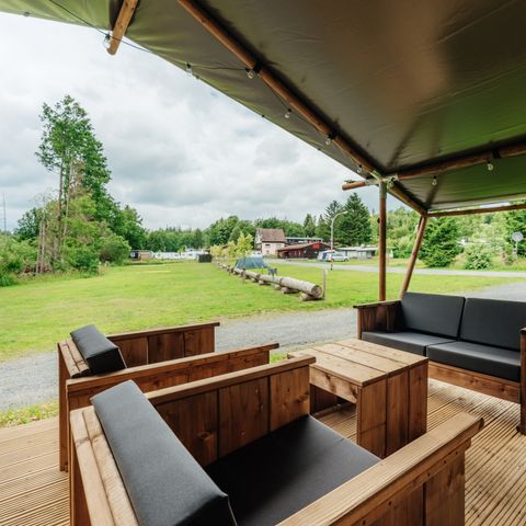 CANVAS AND WOOD TENT 4 people - Comfort