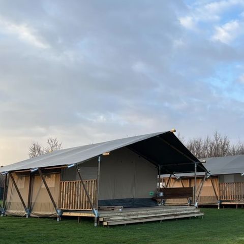 CANVAS AND WOOD TENT 6 people
