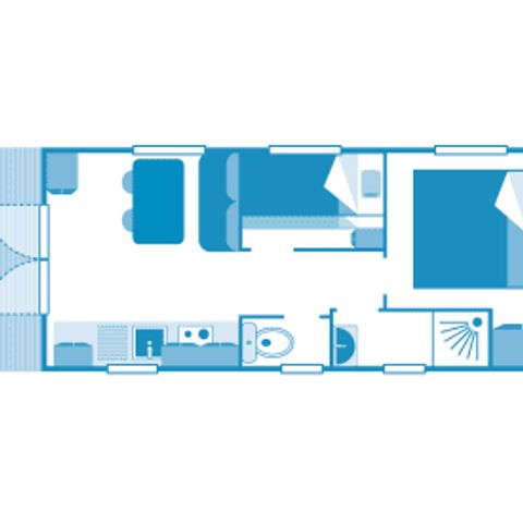 UNUSUAL ACCOMMODATION 4 people - Roulotte 4p 2ch