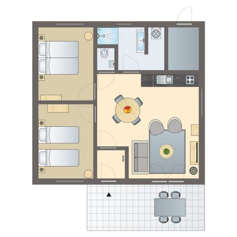 BUNGALOW 4 people - 4C