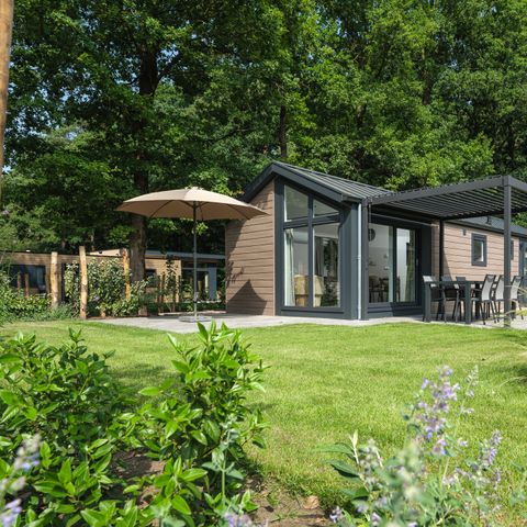 Lodge 6 persons - Doornenburg Lodge Comfort with hot tub & sauna