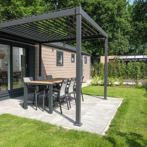 Lodge 6 persons - Doornenburg Lodge Comfort with hot tub