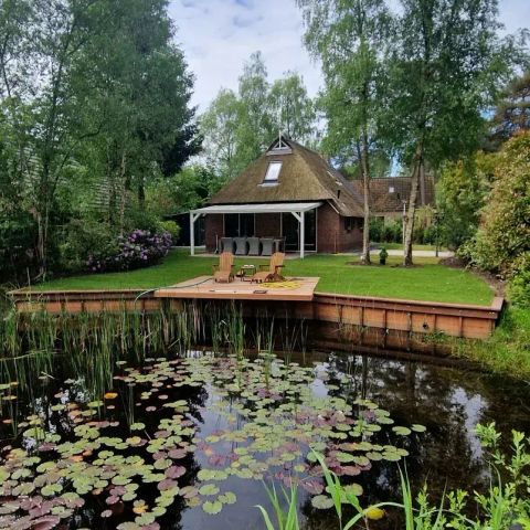 Bungalow 6 persons - Stuifzand Wellness Outdoor Bungalow Deluxe with Bedstee | 6+2 persons