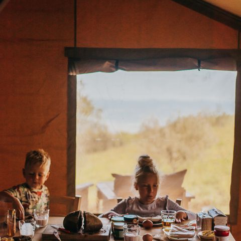 CANVAS AND WOOD TENT 6 people - (VALLEY)