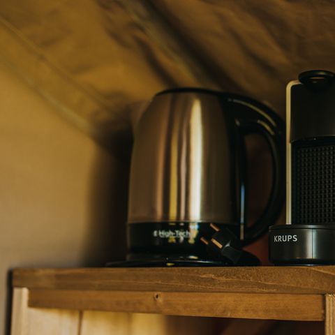 CANVAS AND WOOD TENT 6 people - (GARDEN)