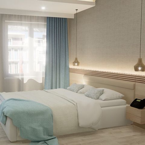 BEDROOM 3 people - Double room + extra bed - 2 adults + 1 child (+12 years)