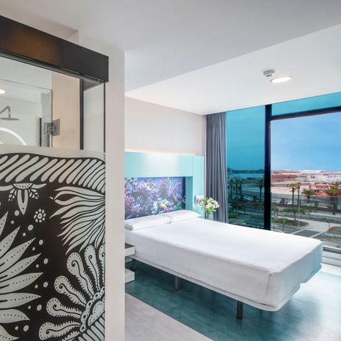 Bedroom 2 persons - Double Room - Sea View