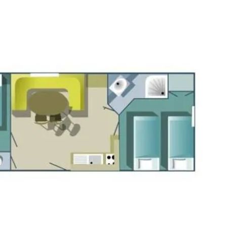 MOBILE HOME 4 people - Comfort - 2 bedrooms