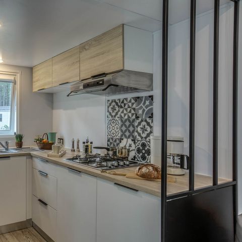 MOBILE HOME 4 people - Comfort - 2 bedrooms - Air conditioning.