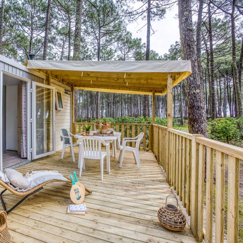 MOBILE HOME 4 people - Comfort - 2 bedrooms - Air conditioning.