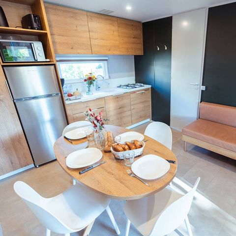 Mobile home 4 persons - Premium - 2 bedrooms - Air conditioning