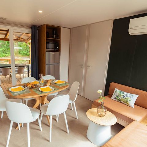 MOBILE HOME 6 people - Premium - 3 bedrooms - Air conditioning