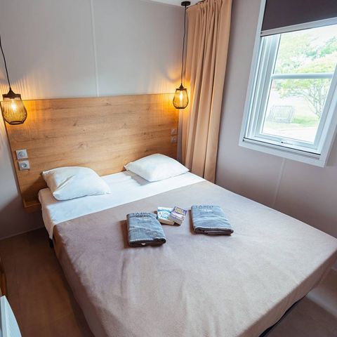 Mobile home 6 persons - Exclusive - 3 bedrooms - 2 shower rooms - Air conditioning.