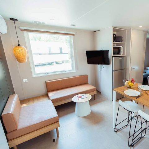 MOBILE HOME 6 people - Exclusive - 3 bedrooms - 2 shower rooms - Air conditioning.